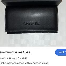 Chanel Eyeglasses Folding Quilted Leather Flap Case Large