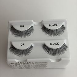 109 Black False Eyelashes Lot – New