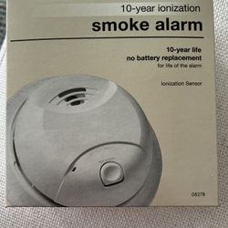 4 New Smoke Alarms