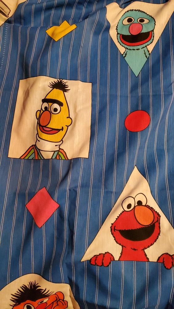 Sesame Street Curtains