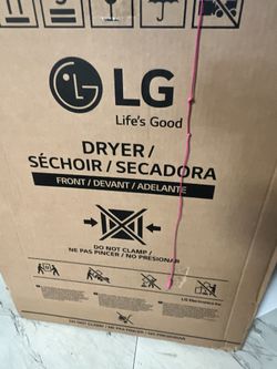 Brand New In The Box Lg Washer & Dryer
