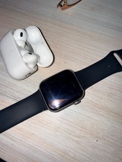 AirPod pros and Apple Watch Series 5