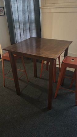 Table and chairs