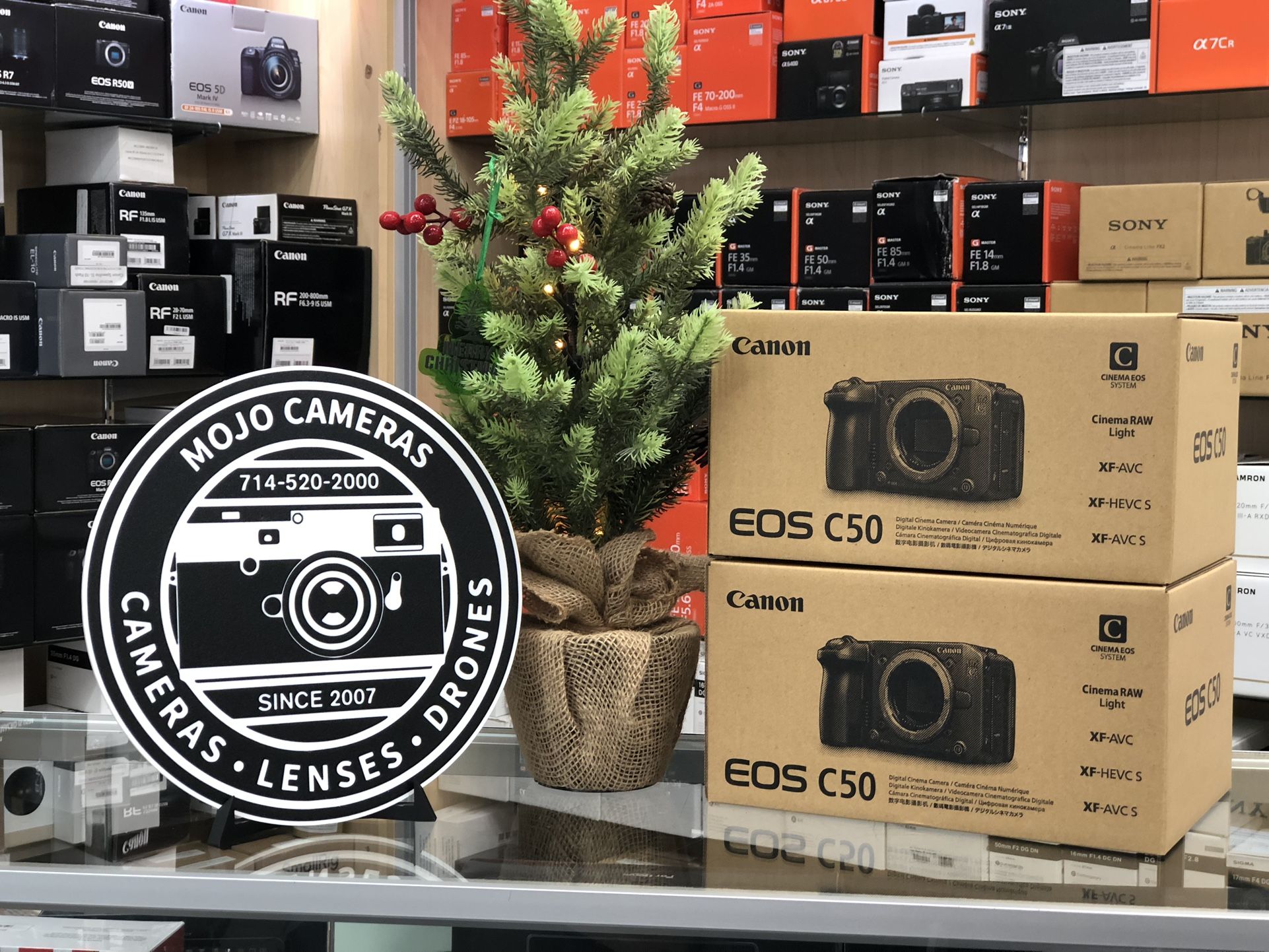 Canon C50 Cinema Camera Body Available For Pre Order! Pick Up Dec 9th!