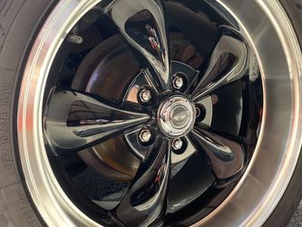 (2) 18’ American Racing Deep Dish Bullit Style Rim