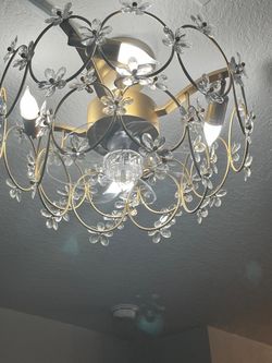 Chandelier fan