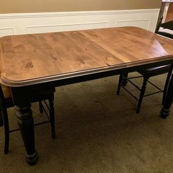 Dining Room Table And Two Chairs