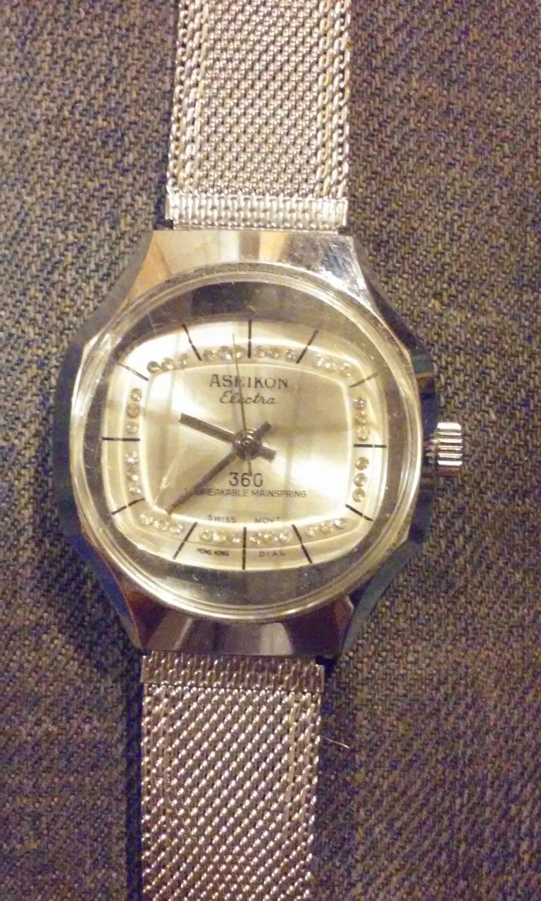 RARE Aseikon Electra 360 swiss made mens watch 100% selfwinding