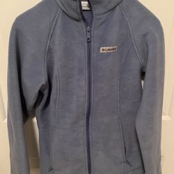 Columbia Benton Springs Full Zip jacket! Light blue. xs.