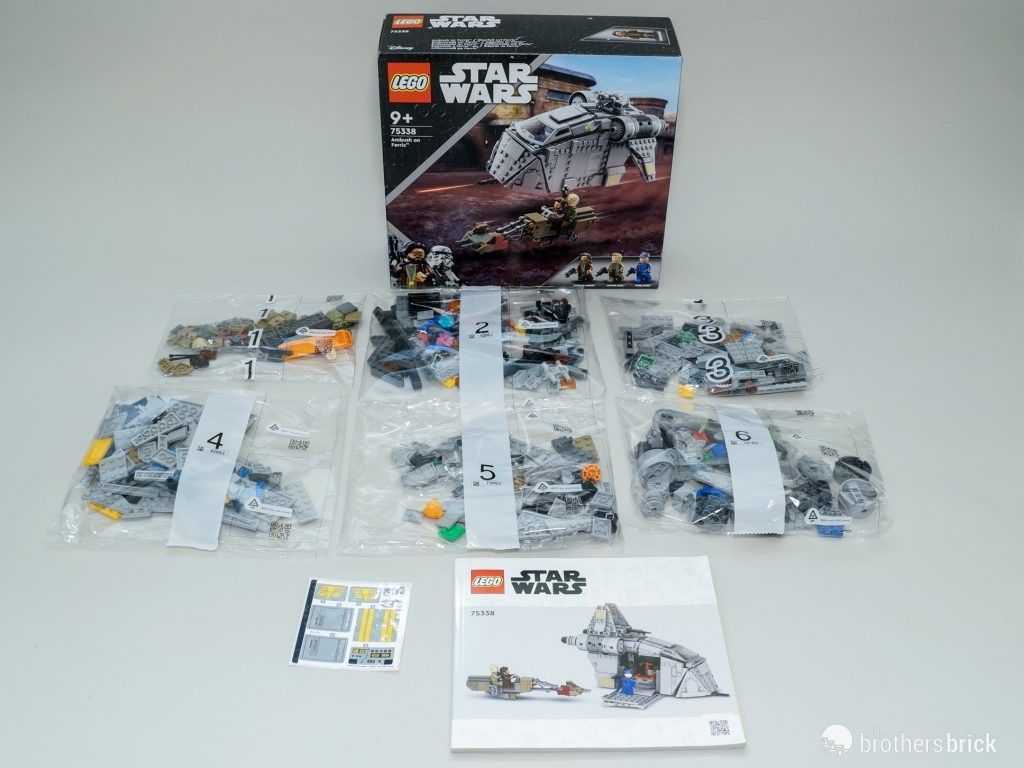LEGO Star Wars: Andor Ambush on Ferrix Vehicle 75338 Toy Building Set ...