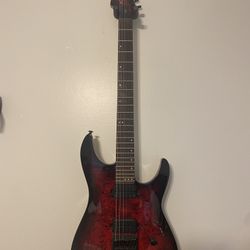 Schecter Guitar Research CR-6 Electric Guitar Black Cherry Burst