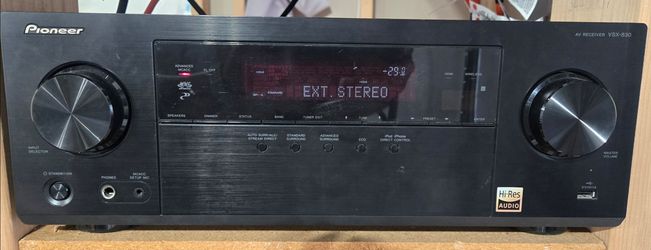 Pioneer VSX-830-K AV Receiver (5.2 Channel Home Theater Receiver)
