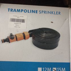 Trampoline Sprinkler/A Must Have