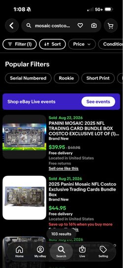 2025 Mosaic Costco exclusive bundle