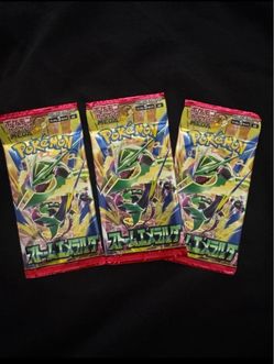 x3 Pokemon Storm Esmeralda Booster Packs