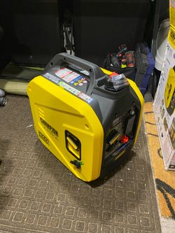 Inverter generator runs on propane