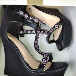 Black Boots/Heels Size 9-10