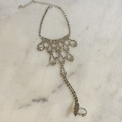Bracelet & Ring Attached 