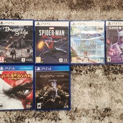 PS5 and PS4 Games