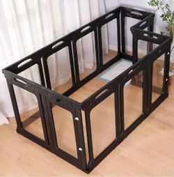 12 Panels Clear Dog Acrylic Playpen