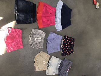 Girls 4Y shorts and skirts bundles