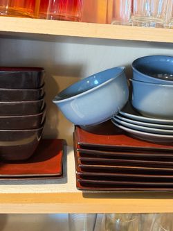 Set of Bowls and Plates