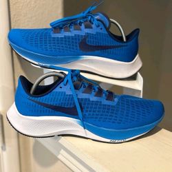Nike Air Zoom Pegasus 37 Photo Blue/White Men’s 10 Running Shoes BQ9646-400