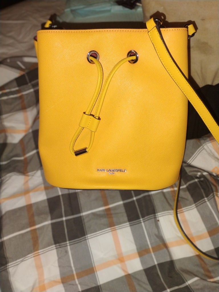 Karl Lagerfeld Bucket Purse 