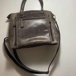 Gun Tote'n Mamas Distressed Buffalo Leather Concealed Carry Town Tote Bag 