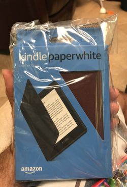 Kindle paper white leather cover