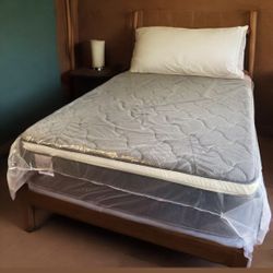 Queen Size Mattress 14 Inches Thick Pillow Top Also Available in Twin, Full, King. Same Day Delivery 🚚 New From Factory With its Plastic