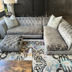 Baroque Style Two Piece Couch