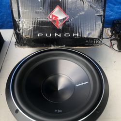 Rockford Fosgate P3D2-12 Punch P3 12" subwoofer with dual 2-ohm voice coils