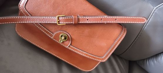 Fossil Brown 10x7 Leather Purse