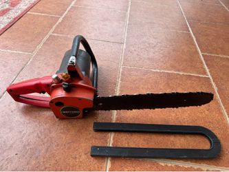 Craftsman’s electric chainsaw