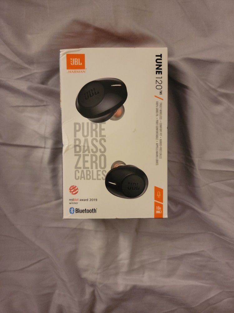 Brand New JBL  Pure Base Wireless Bluetooth Earbuds 