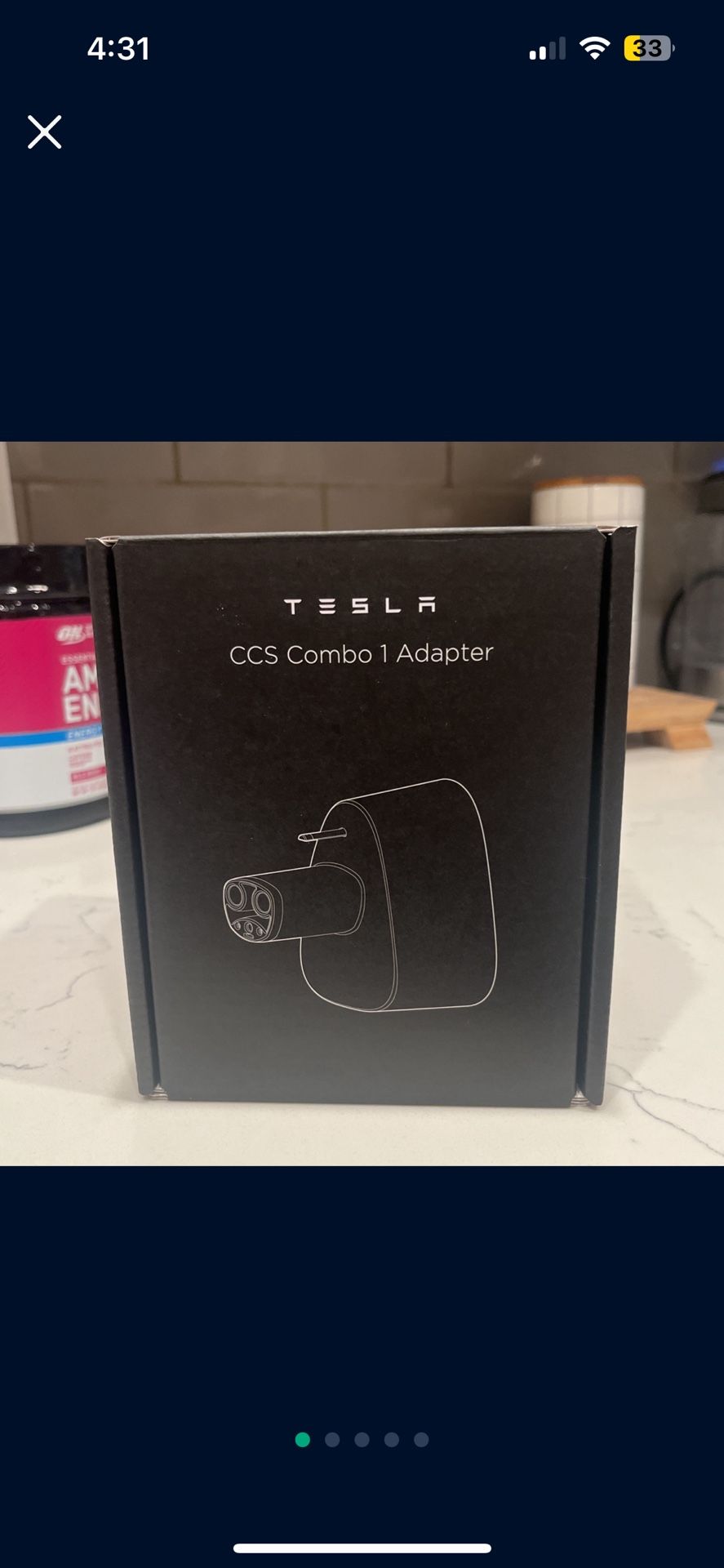 Tesla CCS Combo 1 Adapter 