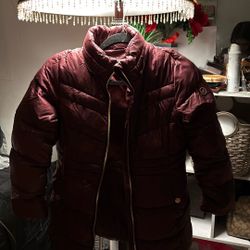 Medium Burgundy Women Michael Kors Zip Up