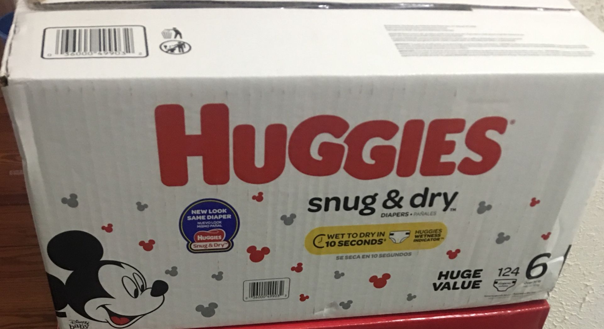 Huggies size 6