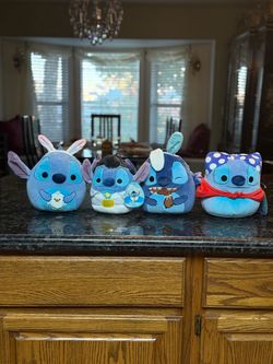 Disney Stitch Squishmallows Lot