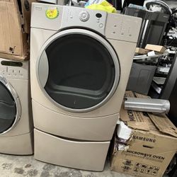 KENMORE ELITE CREAM BEIGE GAS DRYER FRONT LOAD
