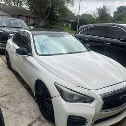 Infiniti Q50s Red Sport 