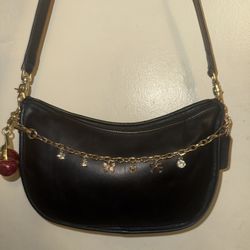 Vintage Black Coach Bag