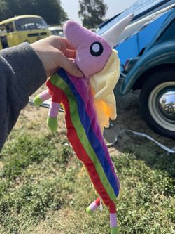 Lady Rainbow Unicorn Plush 2013 Jazzwares Cartoon Network