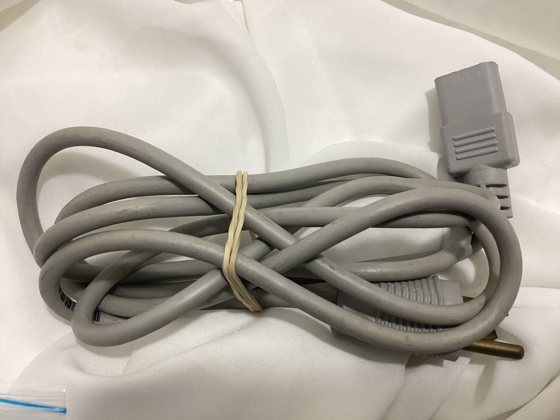 1146 Standard 6 Ft. Grayy ElectriCord Made In USA 3 Prong AC Power Cord Cable For Electronic