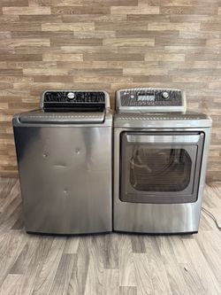 LG washer and gas dryer