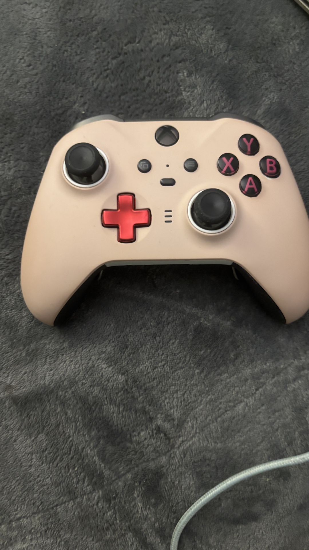 custom pink xbox elite series 2 controller