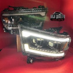 Dodge Ram 2019  2024 Headlights