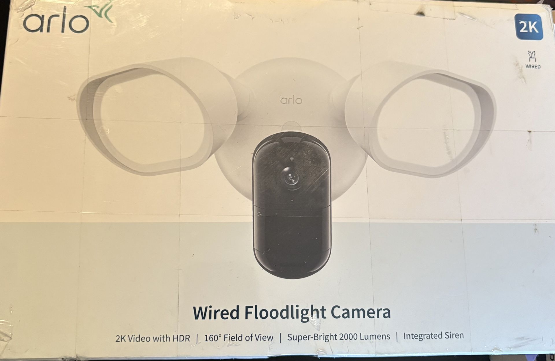 Arlo Wired Outdoor Floodlight Camera