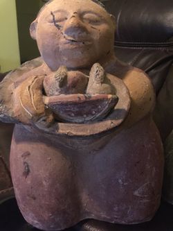 Ceramic statues